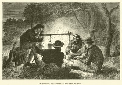 The Settlers Of Queensland (gravering) af French School