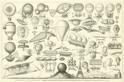 The Toques Of Air Navigation (gravering) af French School