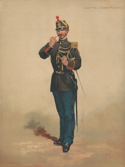 Løjtnant for Kommunevagten af French School