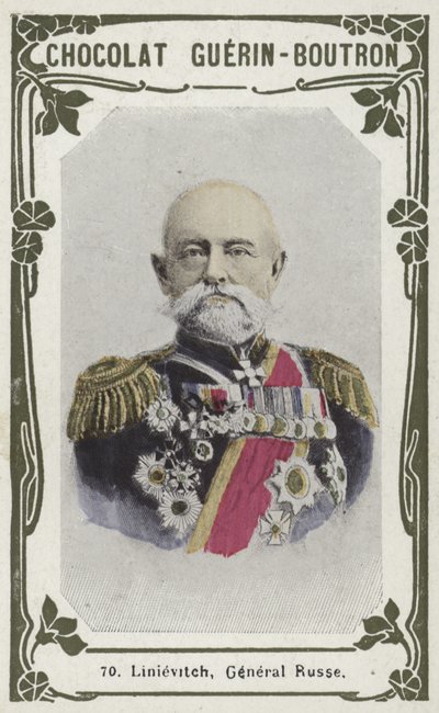 Linievitch, General Russe (farvet foto) af French School