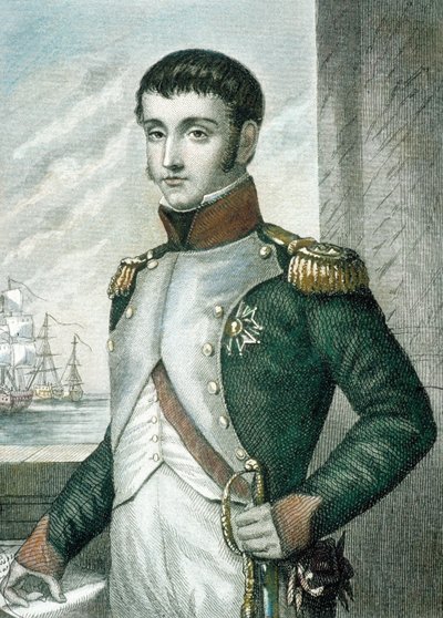 Louis Bonaparte (farvet gravering) af French School