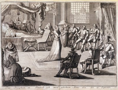 Ludvig XIII blev født den 27. september 1601. af French School