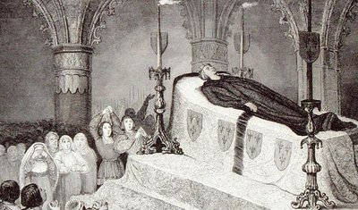 Ludvig XII (1462-1515) Folkets Fader på sin begravelsesbår