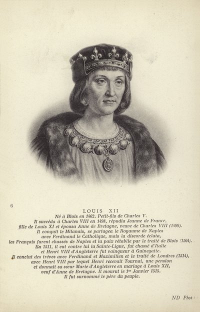 Ludvig XII af French School