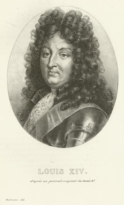 Ludvig XIV af French School