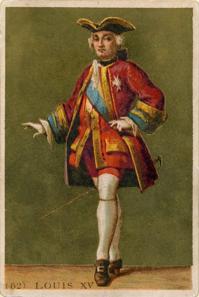 Ludvig XV af French School