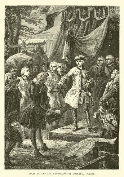 Louis XV og Hollands ambassadør af French School