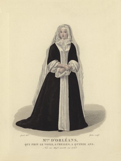 Louise Adelaide af Orleans, fransk prinsesse af French School