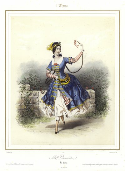 Louise Fitz James i Pas Ventien the Annals of the Opera af French School