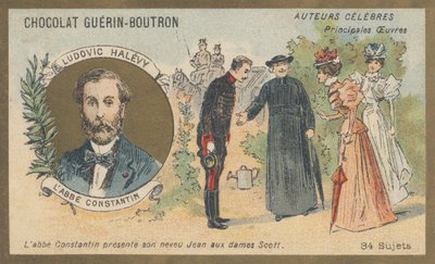 Ludovic Halevy (1834-1908), dramatiker, librettist af operetter og operaer, og fransk romanforfatter, forfatter til "L