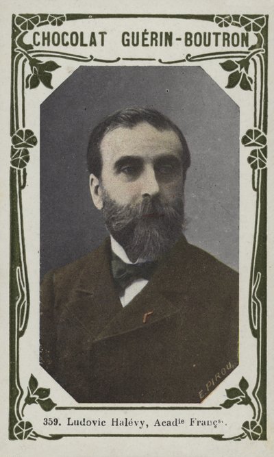 Ludovic Halevy, French Academy (farvet foto) af French School