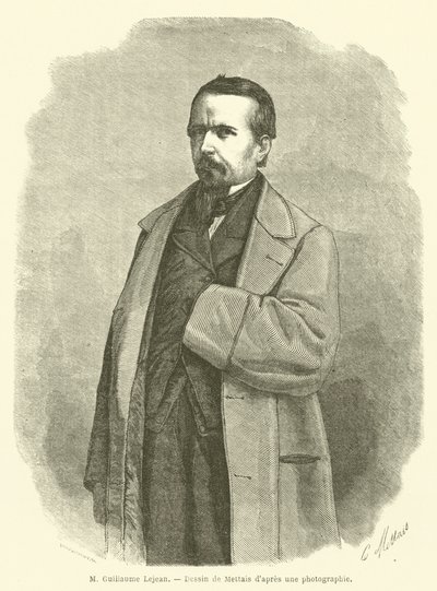 M Guillaume Lejean (gravering) af French School