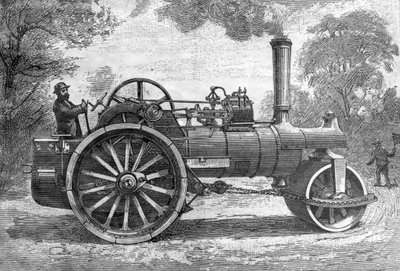 Machine Routiere, taget fra Science Illustré, 1891 af French School