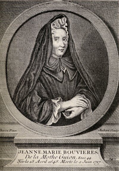 Madame Guyon (1648-1717) illustration fra 