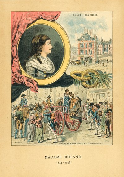 Madame Roland af French School