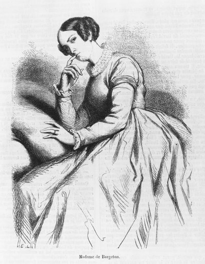 Madame de Bargeton, illustration fra 