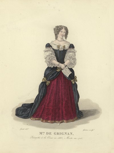Madame de Grignan, fransk aristokrat af French School