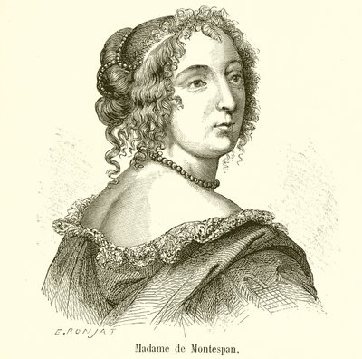 Madame de Montespan af French School