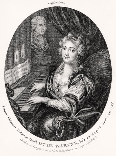 Madame de Warens, ca. 1789 (gravering) af French School