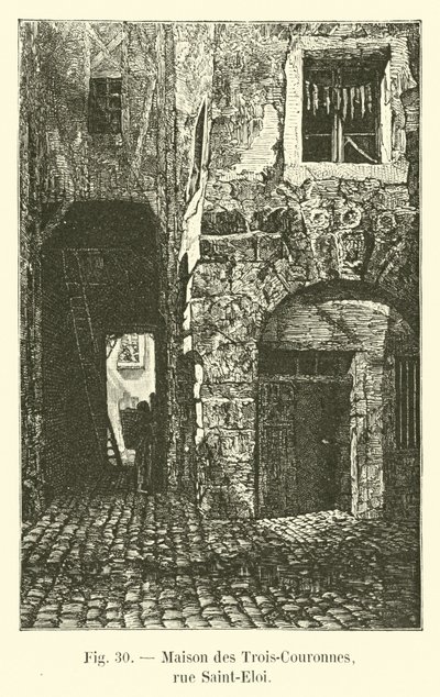 De Tre Kroners Hus, rue Saint-Eloi af French School