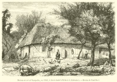 Hus, hvor Vauquelin blev født, i 1763, i Saint-Andre d