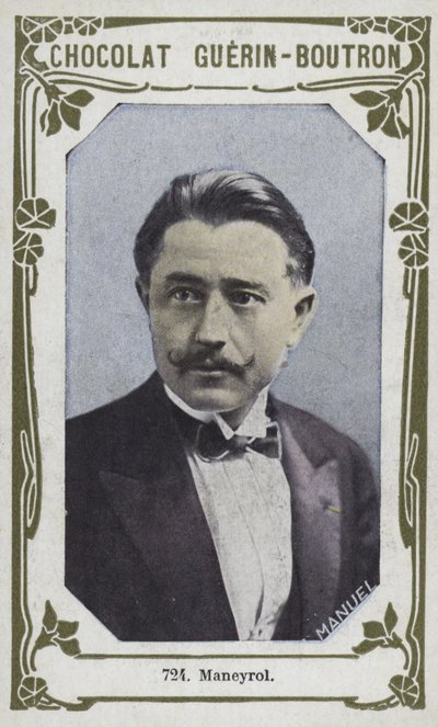 Maneyrol (farvet foto) af French School