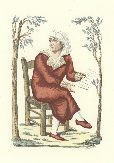 Marat i morgenkåbe af French School