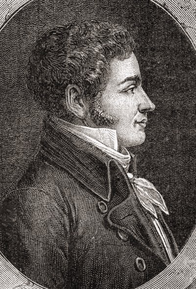 Marc David Alba Lasource, fra "Histoire de la Revolution Francaise" af Louis Blanc (1811-82) af French School