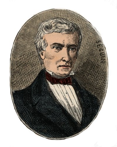 Marc Seguin (1786-1875) arkitekt og ingeniør - Indgravering i "Sciences à la range de tous - populær fysik og kemi" af Alexis Clerc - Slutningen af ​​det 19. århundrede - Privat samling af French School
