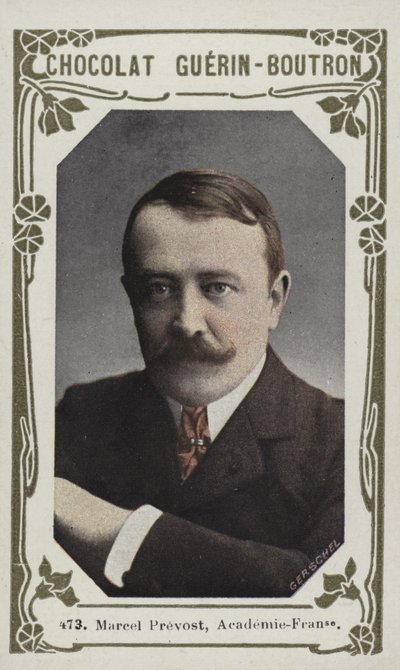 Marcel Prevost, Academie-Francaise (farvet foto) af French School