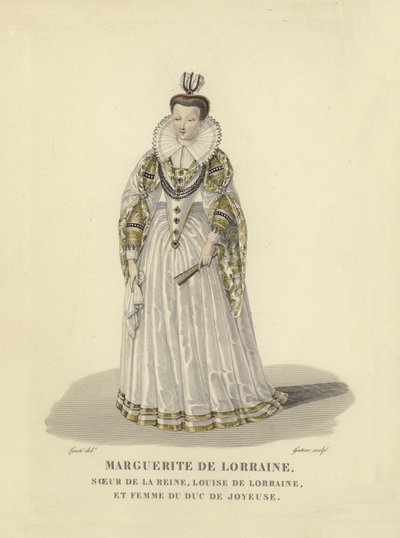 Marguerite af Lorraine af French School