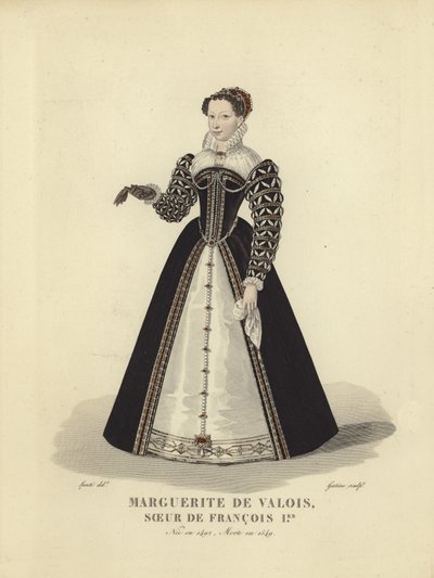 Marguerite af Navarra, søster til kong Frans I af Frankrig af French School