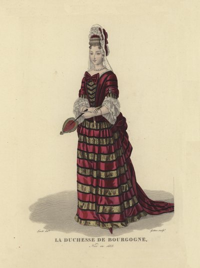 Marie-Adelaide af Savoyen, hertuginde af Bourgogne af French School
