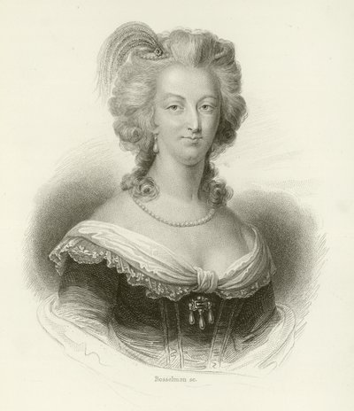 Marie Antoinette af French School