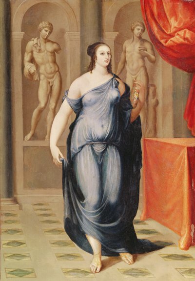 Marie dEscoubleau, grevinde af Tessé, 1598 af French School