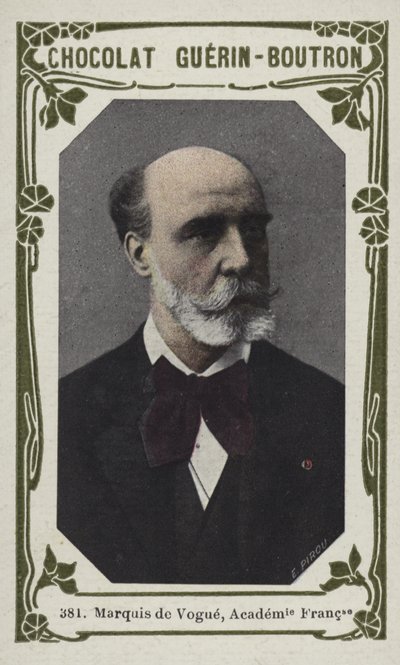 Marquis de Vogue, French Academy (farvet foto) af French School