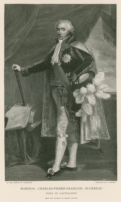 Marskal Charles-Pierre-Francois Augereau af French School