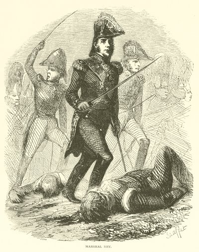 Marshal Ney (gravering) af French School