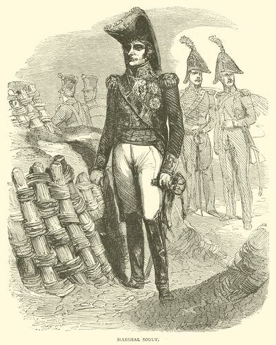 Marshal Soult (gravering) af French School