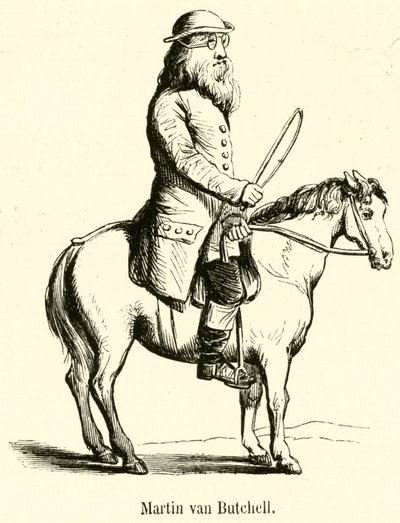 Martin van Butchell (gravering) af French School
