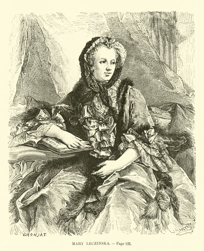 Mary Leczinska af French School