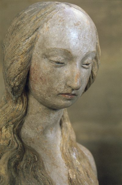 Maria Magdalena, slutningen af det 15. århundrede (polykrom sten) (se også 248111, 248112 og 252686) af French School