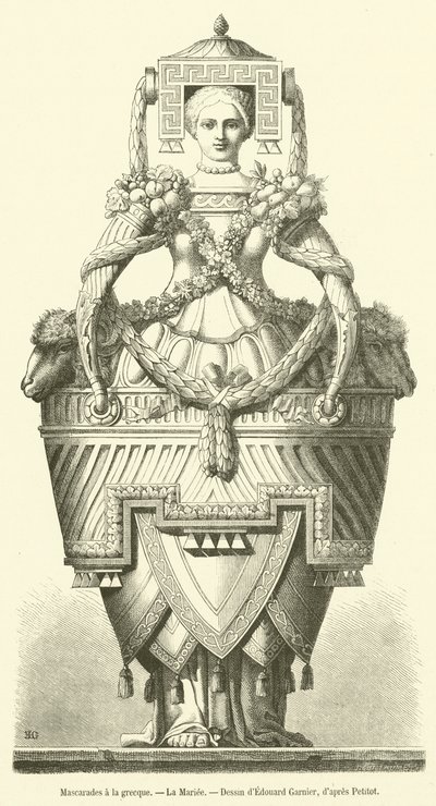 Græske maskerader, La Mariee (gravering) af French School