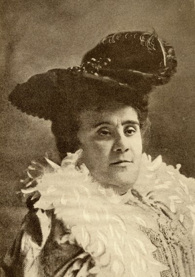 Matilde Serao (1856-1927) (litho) af French School