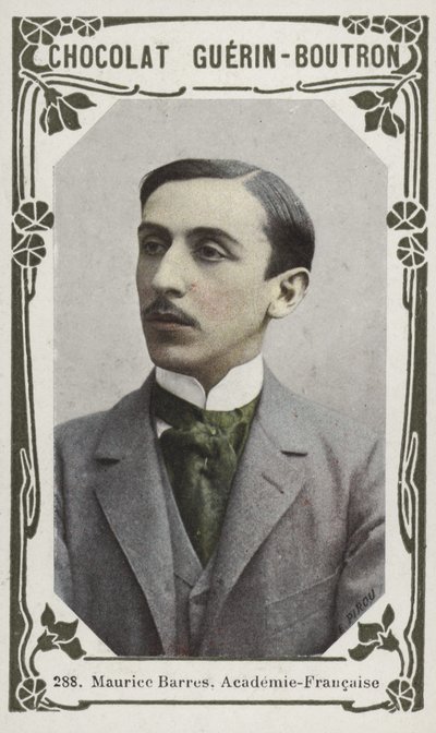 Maurice Barres, Academie-Francaise (farvet foto) af French School
