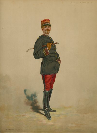 Medecin Major d 1er Cl af French School