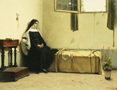 Meditation, af French School