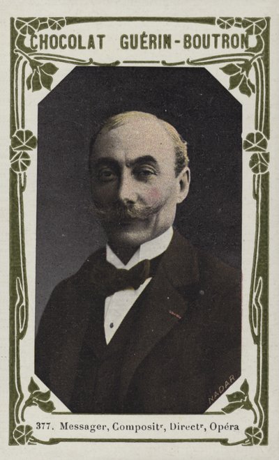 Messenger, komponist, instruktør, opera (farvet foto) af French School