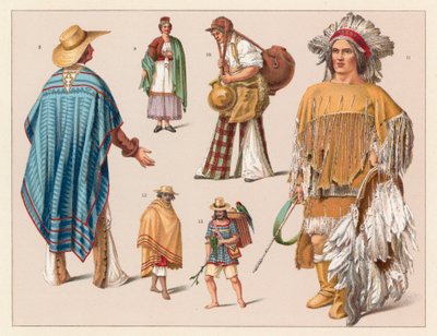 Mexicansk kostume af French School