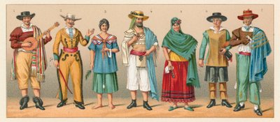 Mexicansk kostume af French School